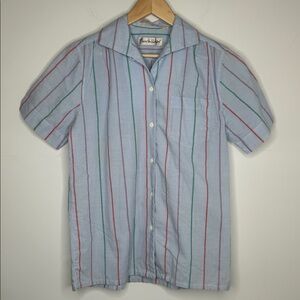 Vintage striped Diane Von Furstenberg button up